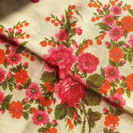 Павловопосадский платок старинный