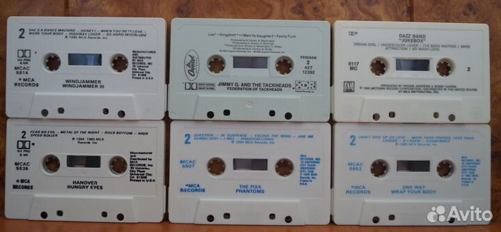 Dazz Band+Windjammer+One Way++ кассеты Made in USA