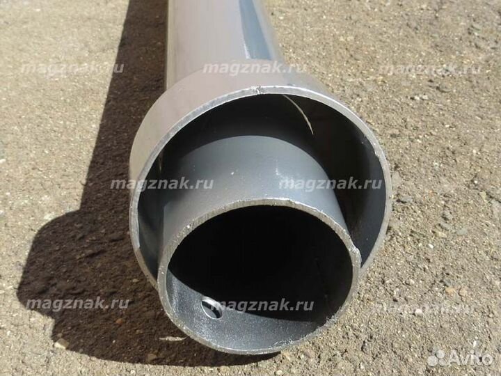 Столбик бетонируемый сб-3 с накладкой