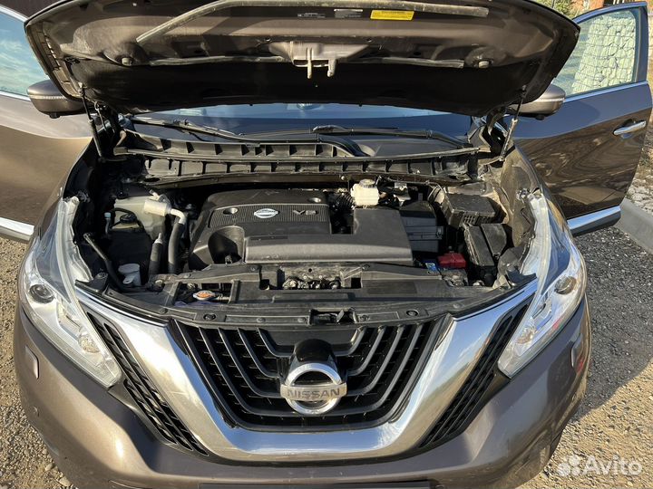 Nissan Murano 3.5 CVT, 2017, 295 000 км