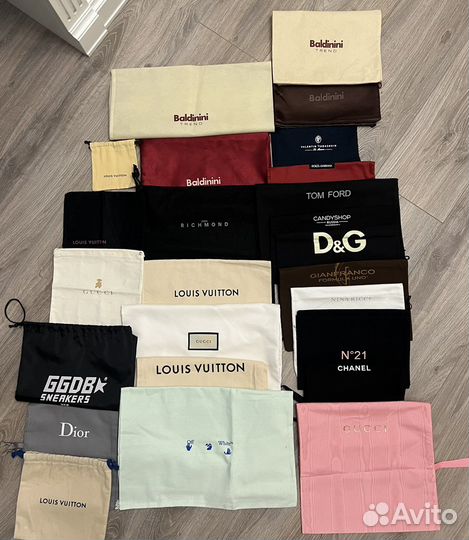 Брендовые пыльники, пакеты Оригинал