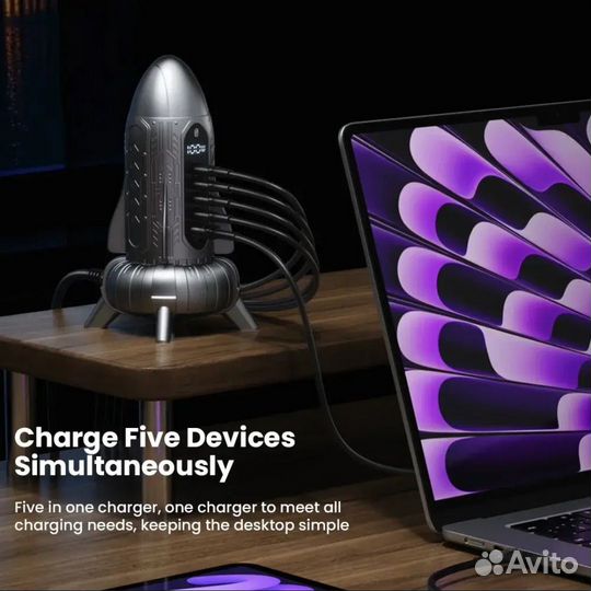 Asometech 120W станция быстрой зарядки