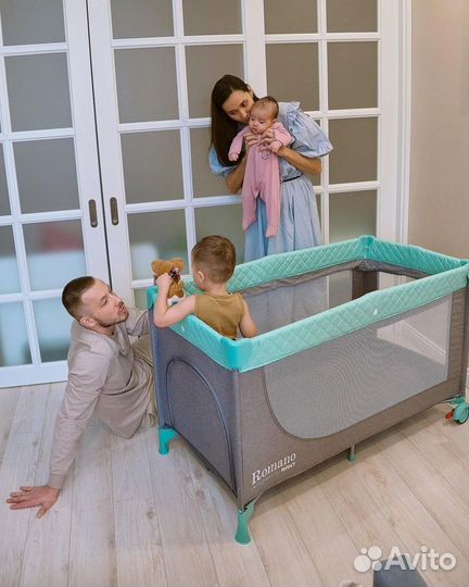 Манеж кроватка