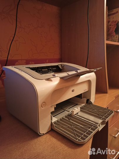 Принтер HP LaserJet Pro P1102 ч/б, A4