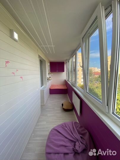 Отделка балконов под ключ