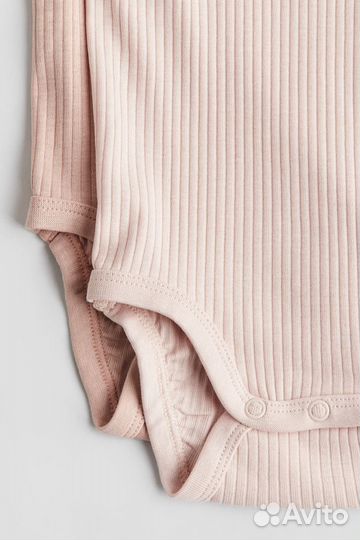 3в1 боди в рубчик комплект hm 86 92 на девочку