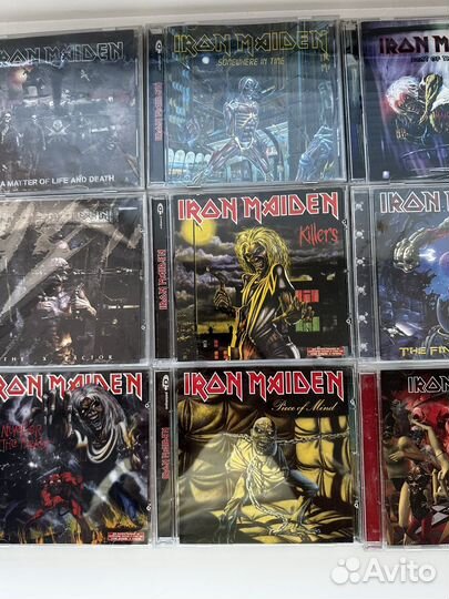 Cd диски iron maiden