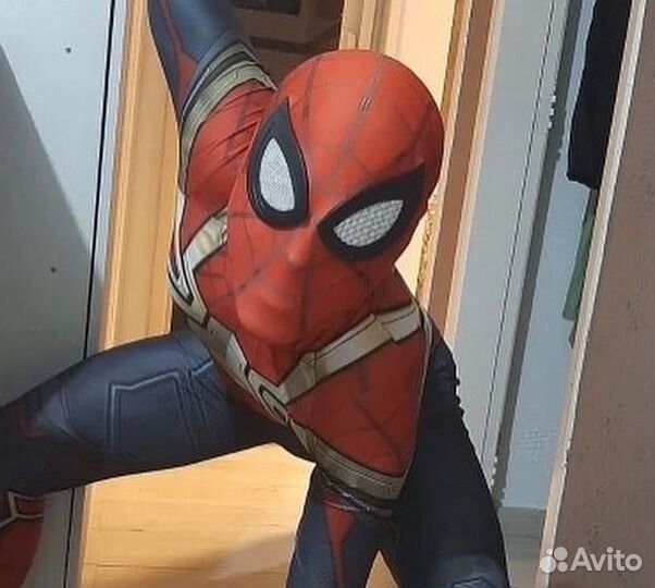 Костюм Человек Паук Детский размеры 100-120