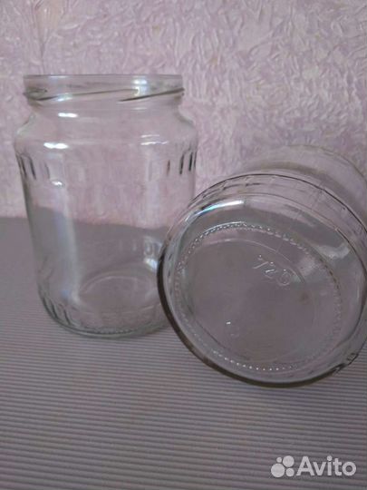 Банки стеклянные 1рубль