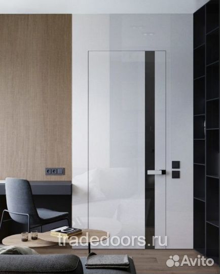 Скрытые межкомнатные двери invisible