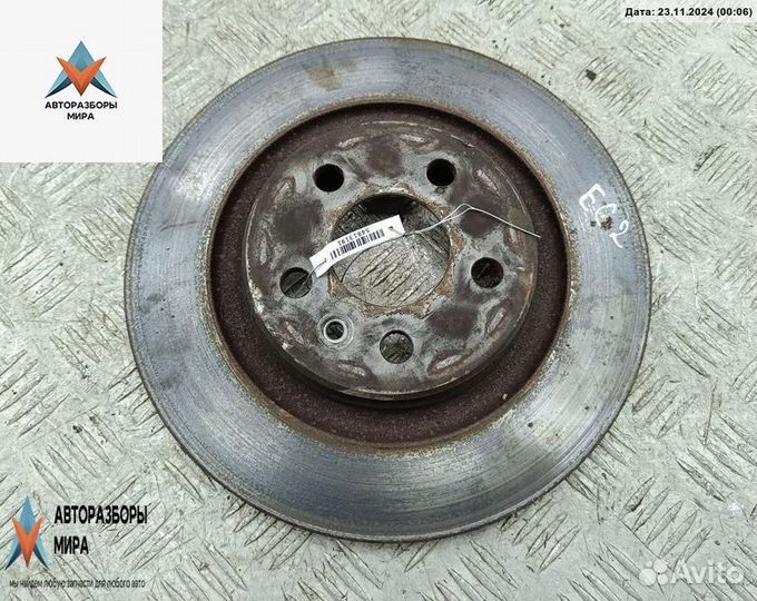 Диск тормозной задний Citroen C8 2004 9626784577