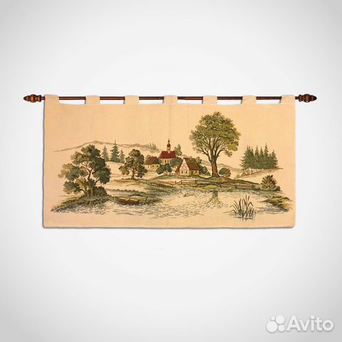 Антикварный гобелен/панно