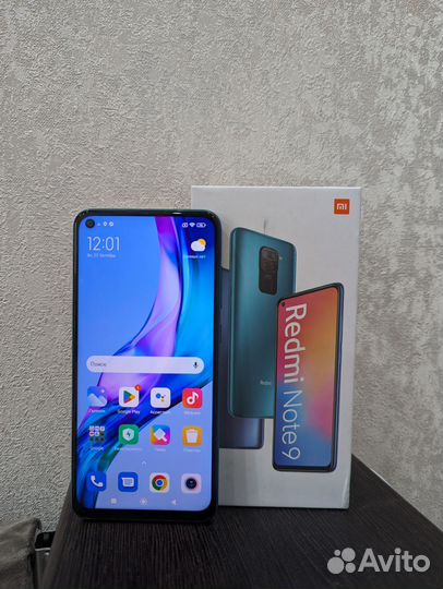 Xiaomi Redmi Note 9, 3/64 ГБ