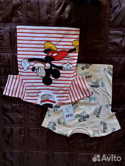 Детская одежда для мальчиков пакетом (92-98)