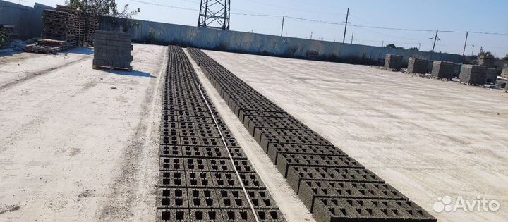 Блоки для строительства стеновые вибропрессованные