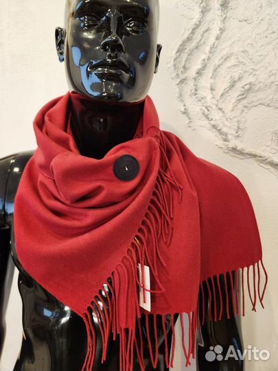 Шарф tommy hilfiger мужской/женский шерстяной