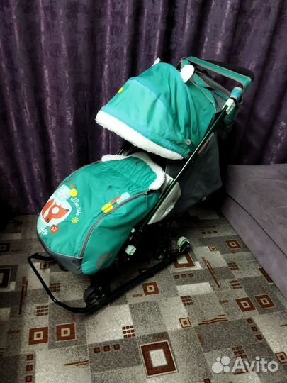 Санки коляска ника
