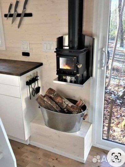 Мини камин для автодома кемпинга
