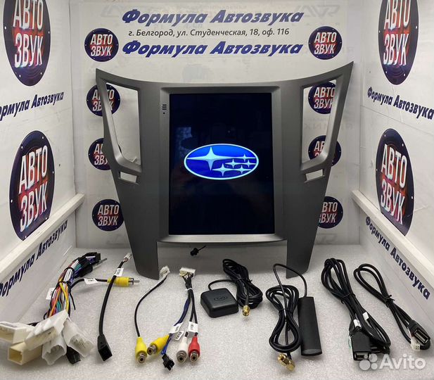 Штатная магнитола Subaru Outback 4 -Legacy 5 Tesla