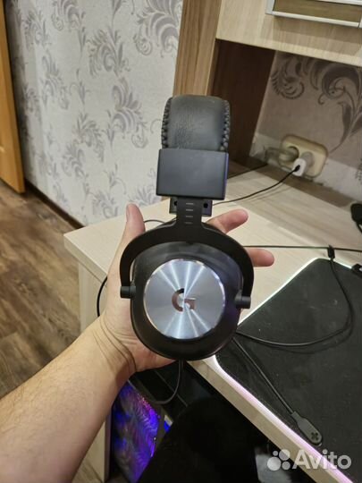 Игровые наушники logitech g pro x