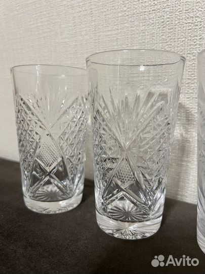 Хрустальные стаканы СССР
