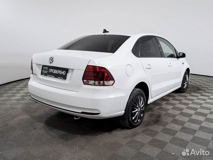 Volkswagen Polo 1.6 AT, 2019, 76 000 км