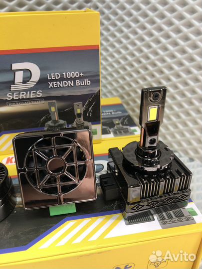 Лед Led лампы D1S/D2S/D3S/D4S замена ксенона