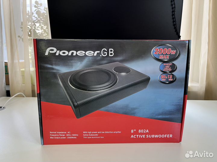 Активный (напольный) сабвуфер Pioneer
