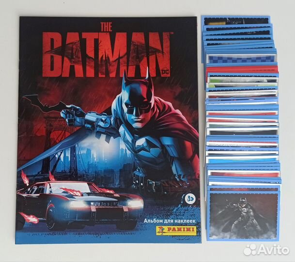 Panini The Batman - Альбом и полный сет наклеек