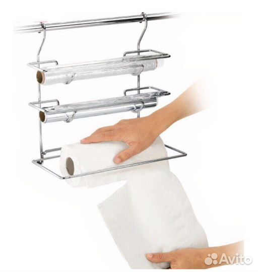 Держатель для фольги и бумажных полотенец