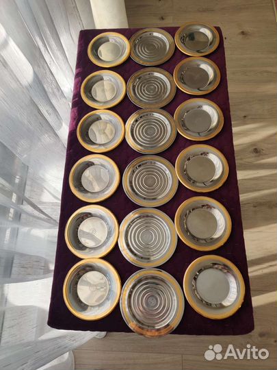 Тарелочки десертные и блюдечки Zepter