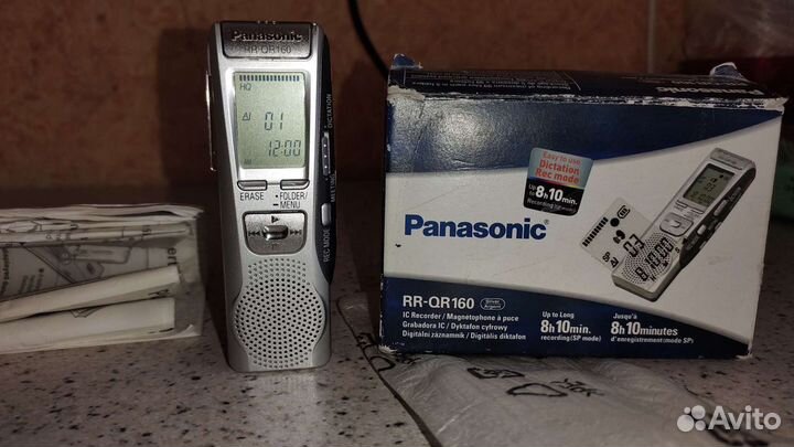 Цифровой диктофон panasonic