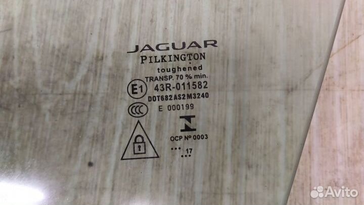 Стекло двери передней левой Jaguar F-Pace