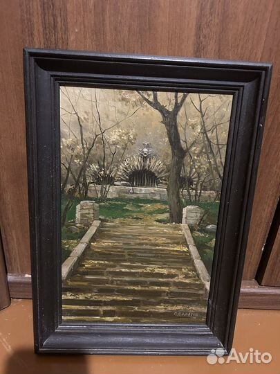 Картина маслом на холсте пейзаж