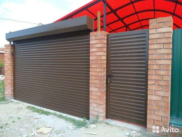 Ворота рольставни автоматические