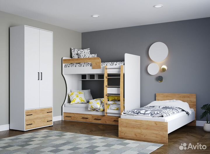 Двухъярусная кровать Лючия