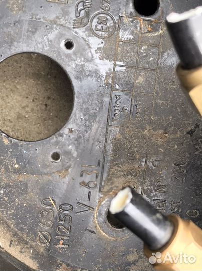 Автомобильный газовый балон в сборе 63 литра