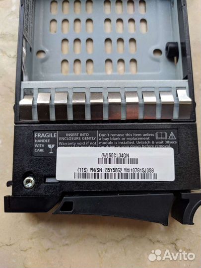 Жесткий диск IBM 300Gb 85Y5862 2.5 SAS