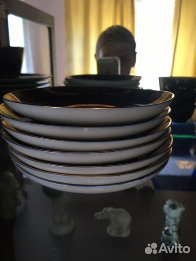 Сервиз фарфоровый лфз СССР