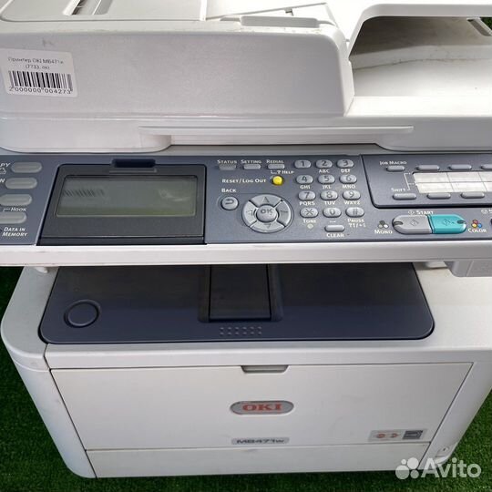 Мфу Oki mb471w пробег 7733