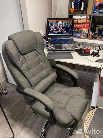 Кресло для игр. Игровое кресло с массажем