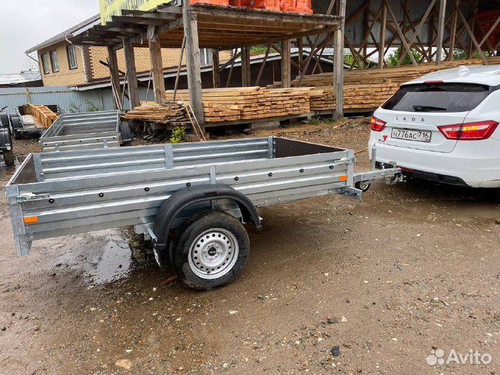 Компактный легковой прицеп. Установим фаркоп