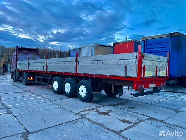 Полуприцеп бортовой Krone SDP24, 1993