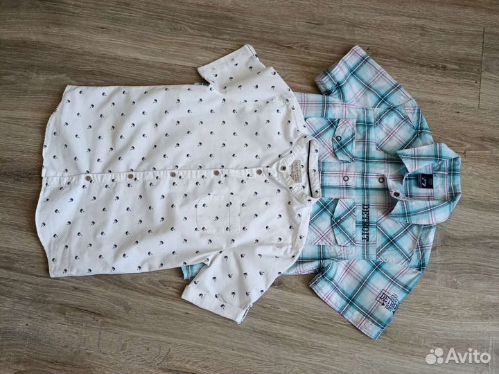Рубашки брендовые р. 134-140