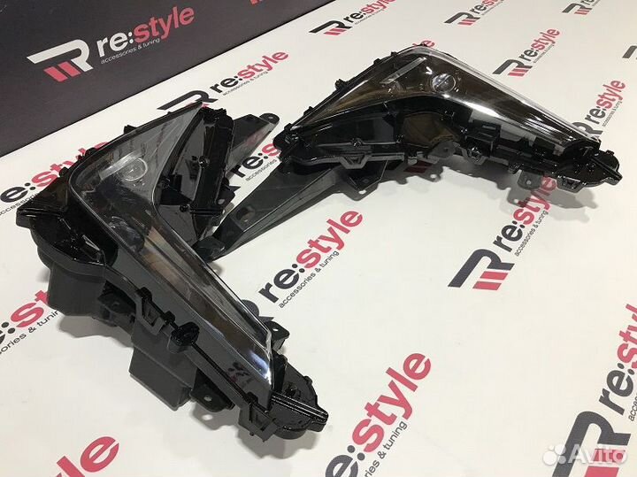 Туманки LX570/LX450d с 16г Black Vision Черные