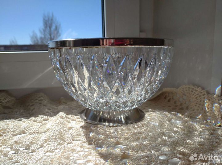 Ваза хрустальная СССР