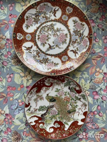 Две тарелки Tozan Janan фарфор