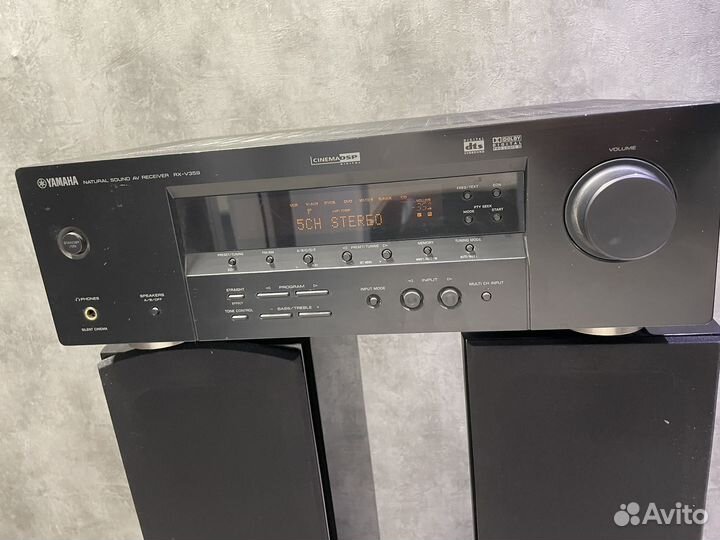 Комплект: Акустические колонки + ресивер