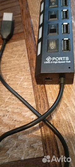 USB-концентратор USB 2.0 на 4 порта