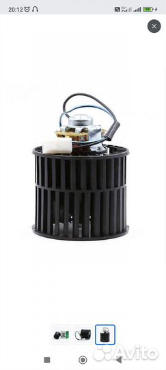 Вентилятор печки ваз 2110